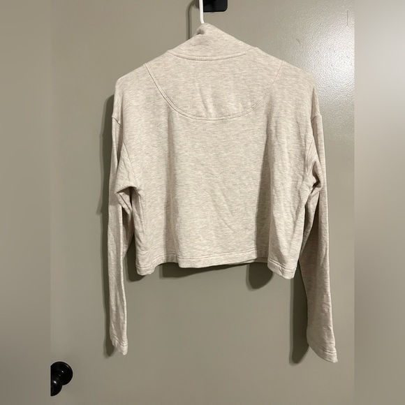 Aerie offline cropped fourth zip sweatshirt size XS - Picture 4 of 4